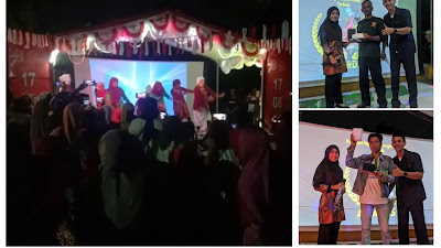 Meriahnya Pentas Seni Panggung Gembira Kampung Poncol, Dari Tarian Sampai Piala Awards